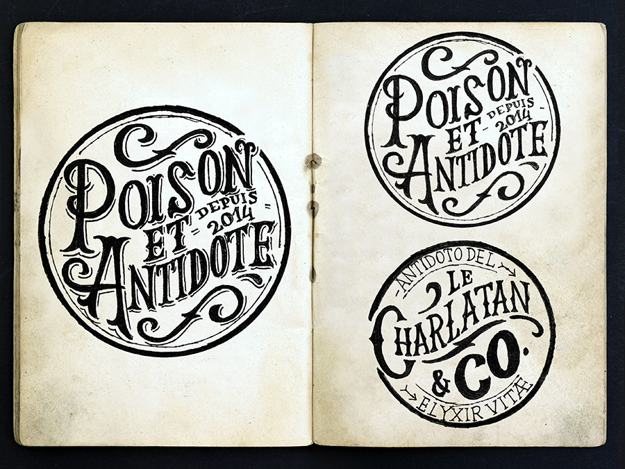 Typographie sketch 2014